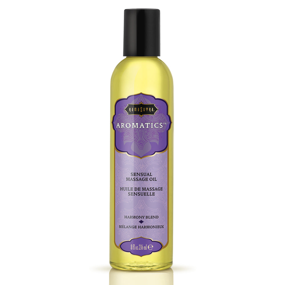Aromatic Massage Oil Harmony Blend 8 oz. | 739122000222 | Available at EroticWarehouse.com