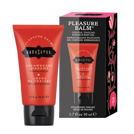 Pleasure Balm Strawberry Dreams 1.7 oz. | 739122000789 | Available at EroticWarehouse.com