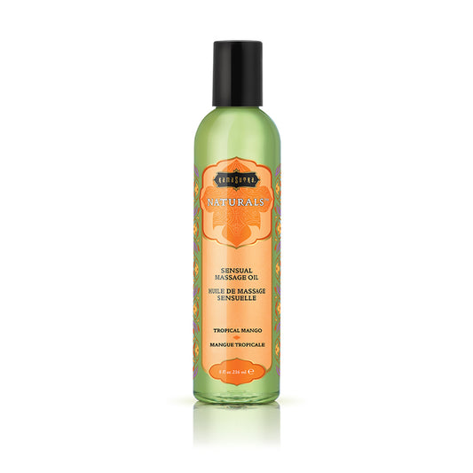 Naturals Massage Oil Tropical Fruits 8 oz. | 739122001939 | Available at EroticWarehouse.com