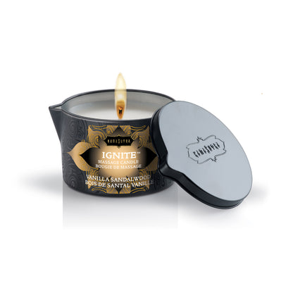 Massage Candle Tahitian Sandalwood 6 oz. | 739122102261 | Available at EroticWarehouse.com