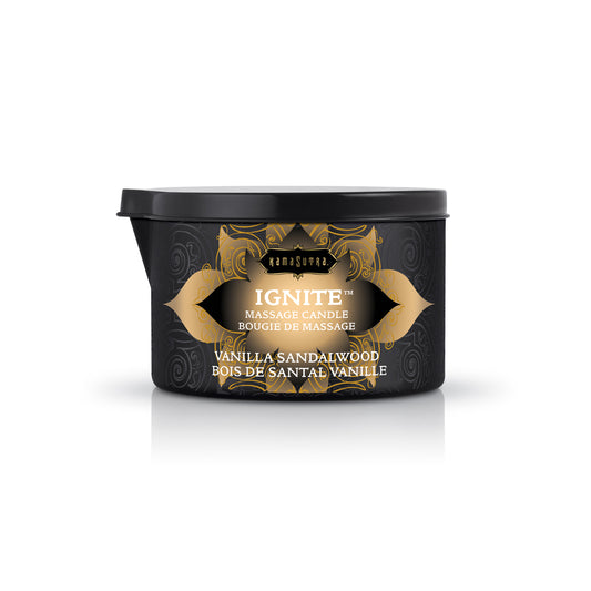 Massage Candle Tahitian Sandalwood 6 oz. | 739122102261 | Available at EroticWarehouse.com