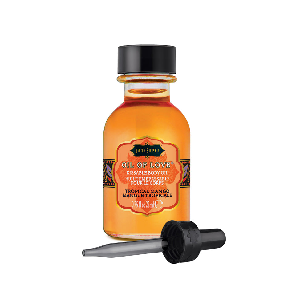 Oil Of Love Tropical Mango .75 oz. | 739122120050 | Available at EroticWarehouse.com