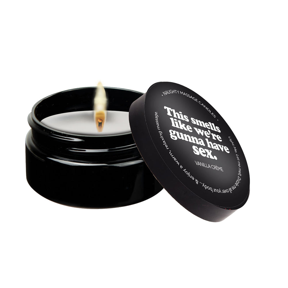 This Smells Like We're Gunna Have Sex Massage Candle 2 oz. | 739122143035 | Available at EroticWarehouse.com