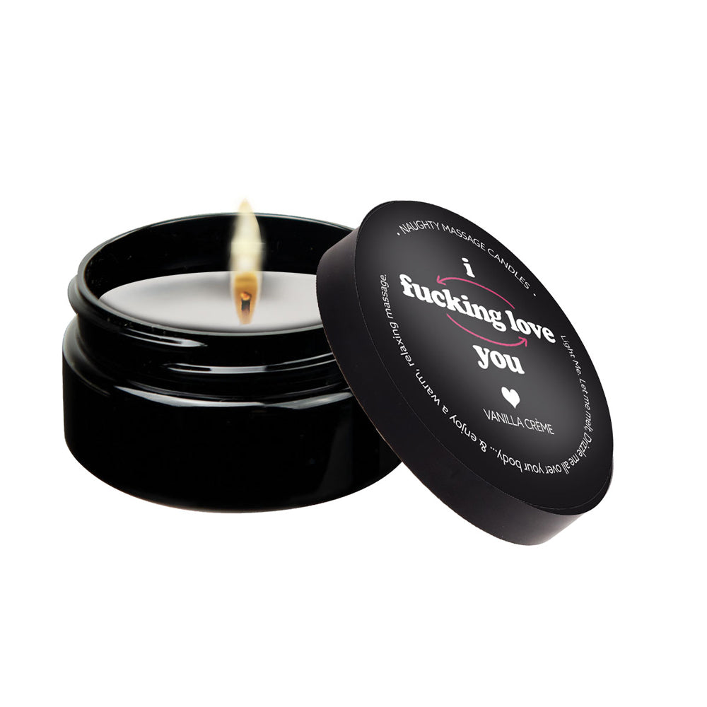 I F*cking Love You Massage Candle 2 oz. | 739122143042 | Available at EroticWarehouse.com
