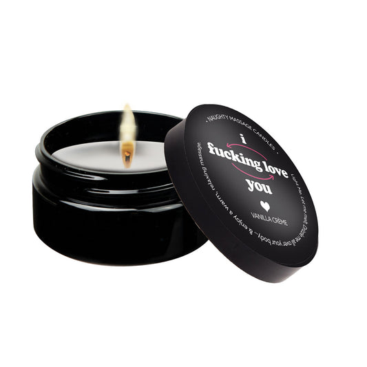 I F*cking Love You Massage Candle 2 oz. | 739122143042 | Available at EroticWarehouse.com