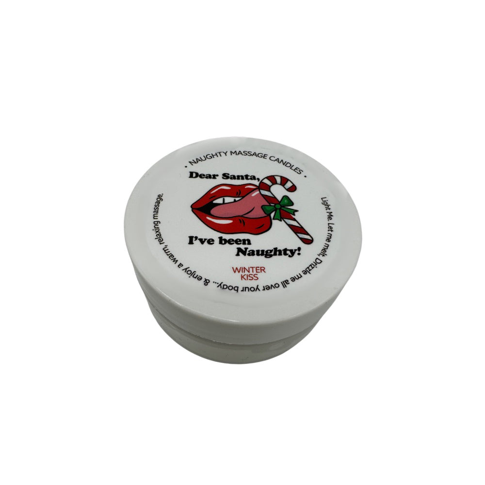 Naughty Notes Dear Santa Massage Candle 1.7 oz. | 739122143226 | Available at EroticWarehouse.com