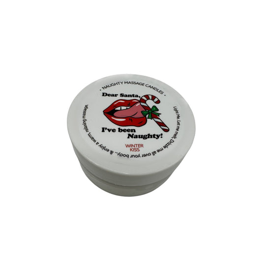Naughty Notes Dear Santa Massage Candle 1.7 oz. | 739122143226 | Available at EroticWarehouse.com