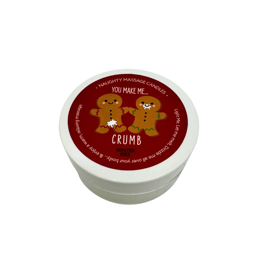 Naughty Notes You Make Me Crumb Massage Candle 1.7 oz. | 739122143240 | Available at EroticWarehouse.com