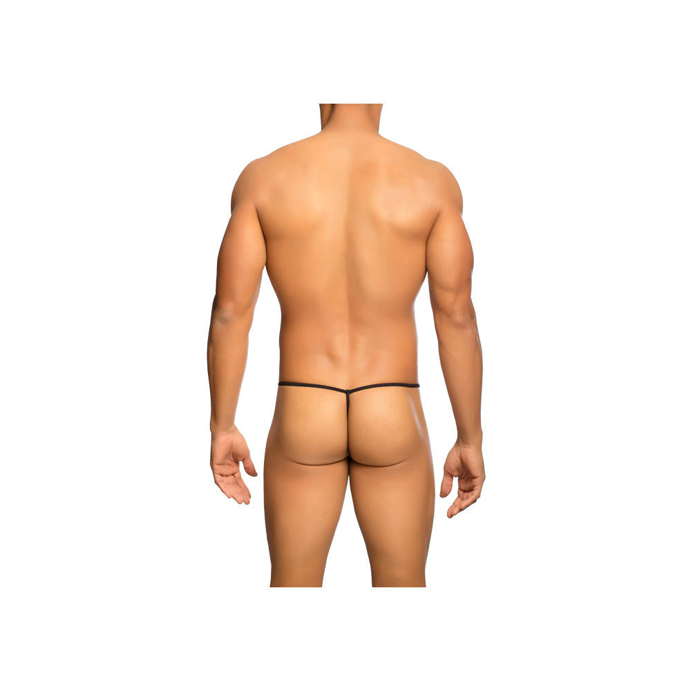Mesh Boy Thong Black S/M | 741360719774 | Available at EroticWarehouse.com