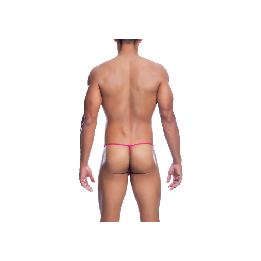 Mesh Boy Thong Hot Pink S/M | 741360719798 | Available at EroticWarehouse.com