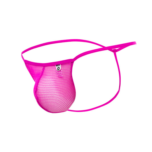 Mesh Boy Thong Hot Pink S/M | 741360719798 | Available at EroticWarehouse.com