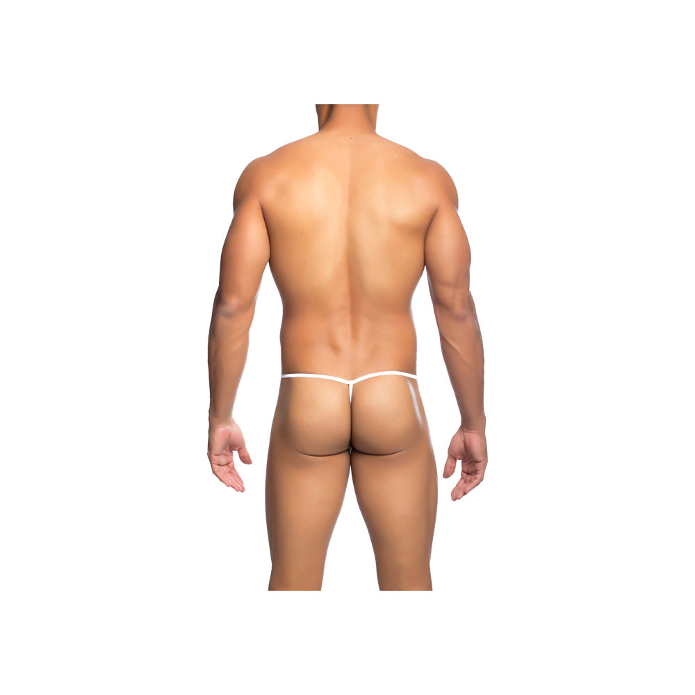 Mesh Boy Thong White L/Xl | 741360719828 | Available at EroticWarehouse.com