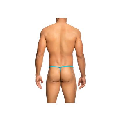 Tear Drop Thong Turquoise L/Xl | 741360719941 | Available at EroticWarehouse.com