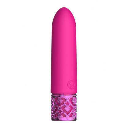 Royal Gems Imperial Rechargeable Silicone Bullet Pink | 7423522529539 | Available at EroticWarehouse.com