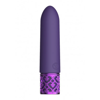Royal Gems Imperial Rechargeable Silicone Bullet Purple | 7423522529546 | Available at EroticWarehouse.com