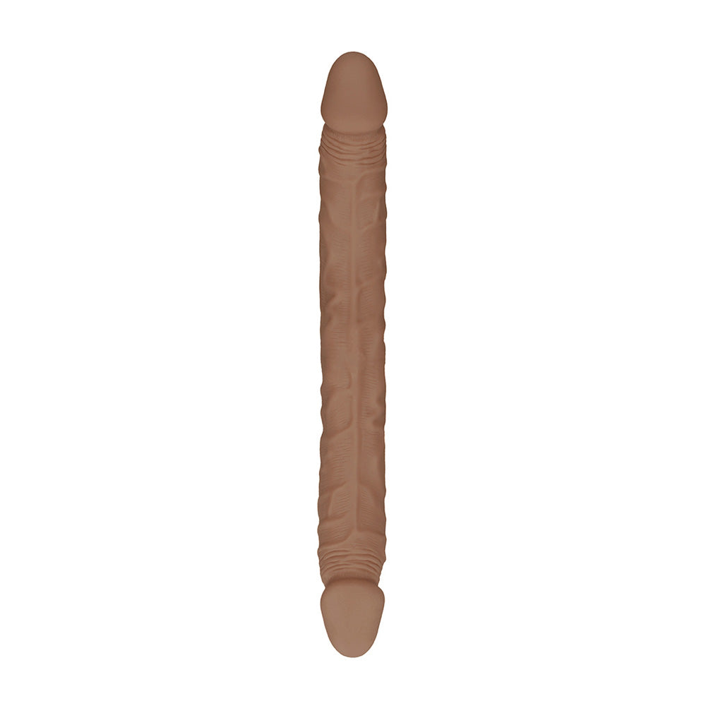 Realrock Double Dong 14" Tan | 7423522549575 | Available at EroticWarehouse.com