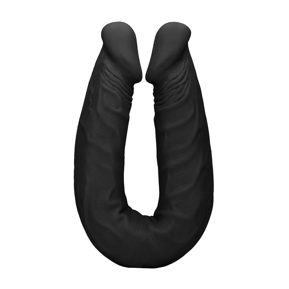 Realrock Double Dong 18" Black | 7423522549582 | Available at EroticWarehouse.com