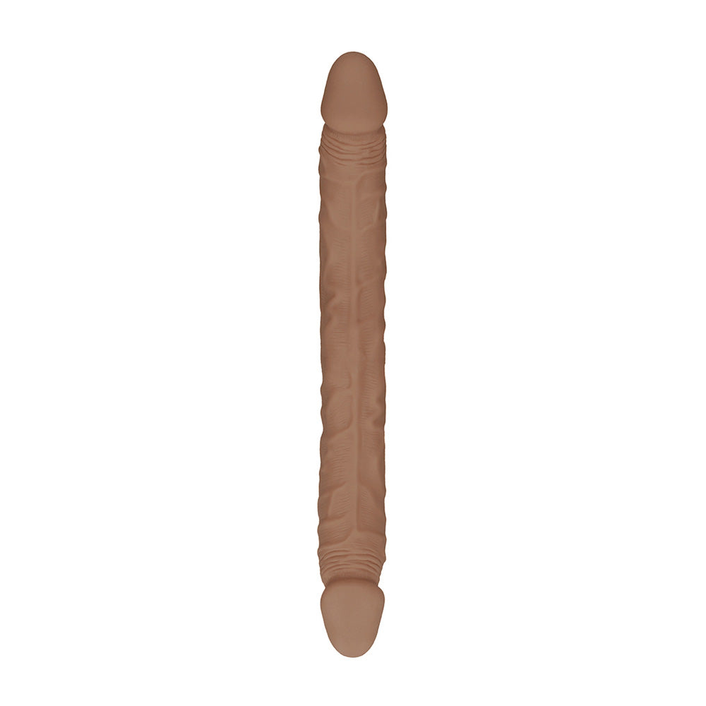 Realrock Double Dong 18" Tan | 7423522550502 | Available at EroticWarehouse.com