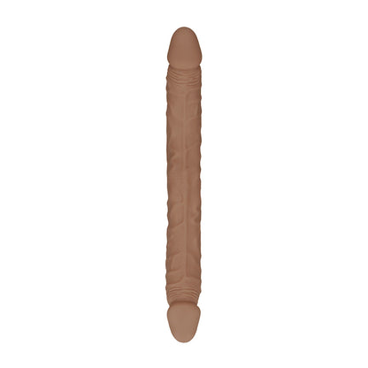 Realrock Double Dong 18" Tan | 7423522550502 | Available at EroticWarehouse.com