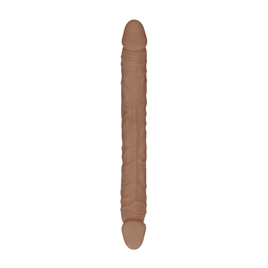 Realrock Double Dong 18" Tan | 7423522550502 | Available at EroticWarehouse.com