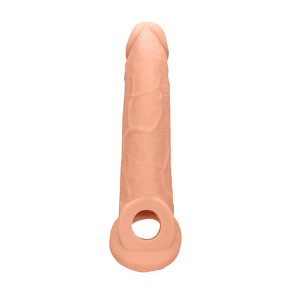 Realrock Penis Sleeve 9" Flesh | 7423522551516 | Available at EroticWarehouse.com