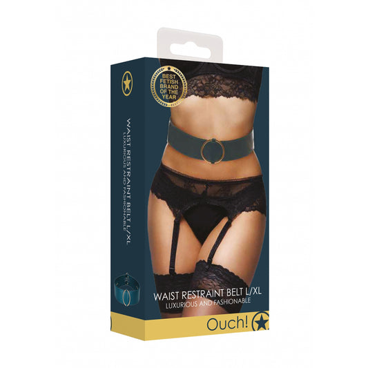 Ouch! Halo Waist Belt L/Xl Green | 7423522559581 | Available at EroticWarehouse.com
