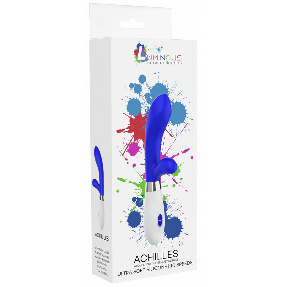 Luminous Achilles Ultra Soft Silicone 10 Speeds Royal Blue | 7423522563526 | Available at EroticWarehouse.com