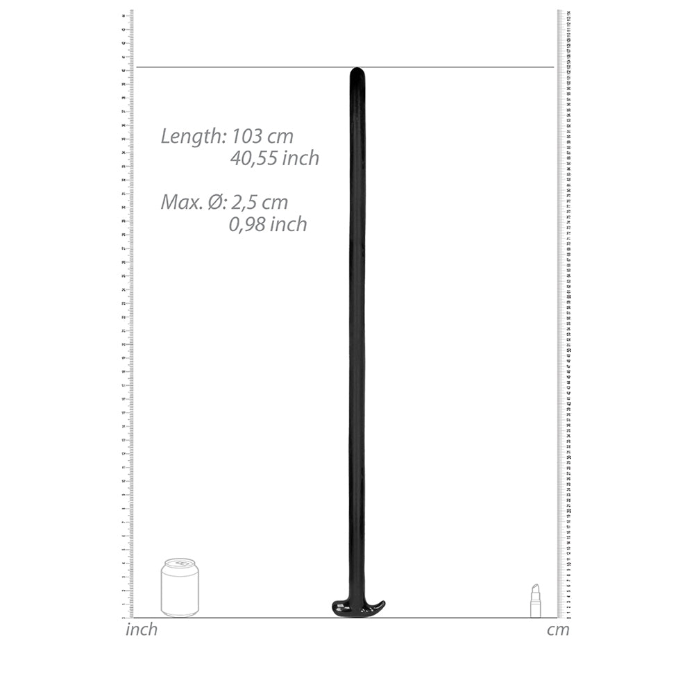 Ass Snake Dildo 100 Cm Black Black | 7423522567593 | Available at EroticWarehouse.com