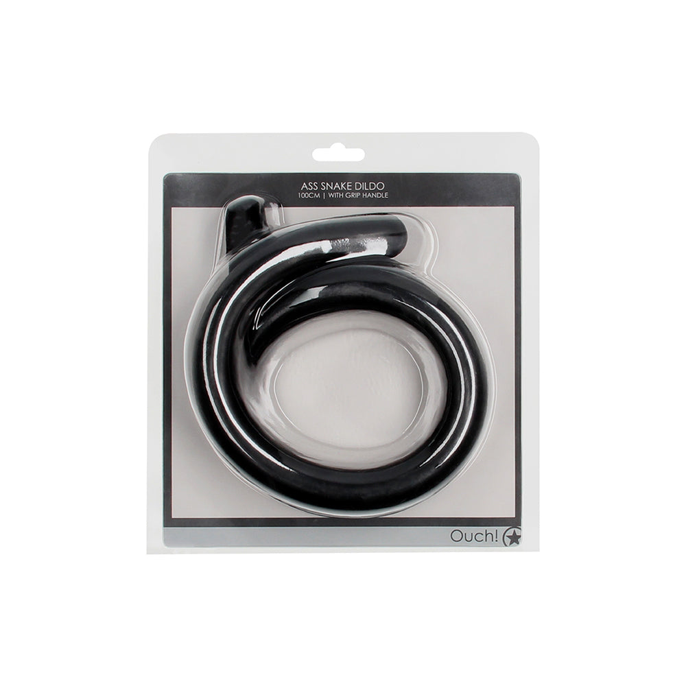 Ass Snake Dildo 100 Cm Black Black | 7423522567593 | Available at EroticWarehouse.com