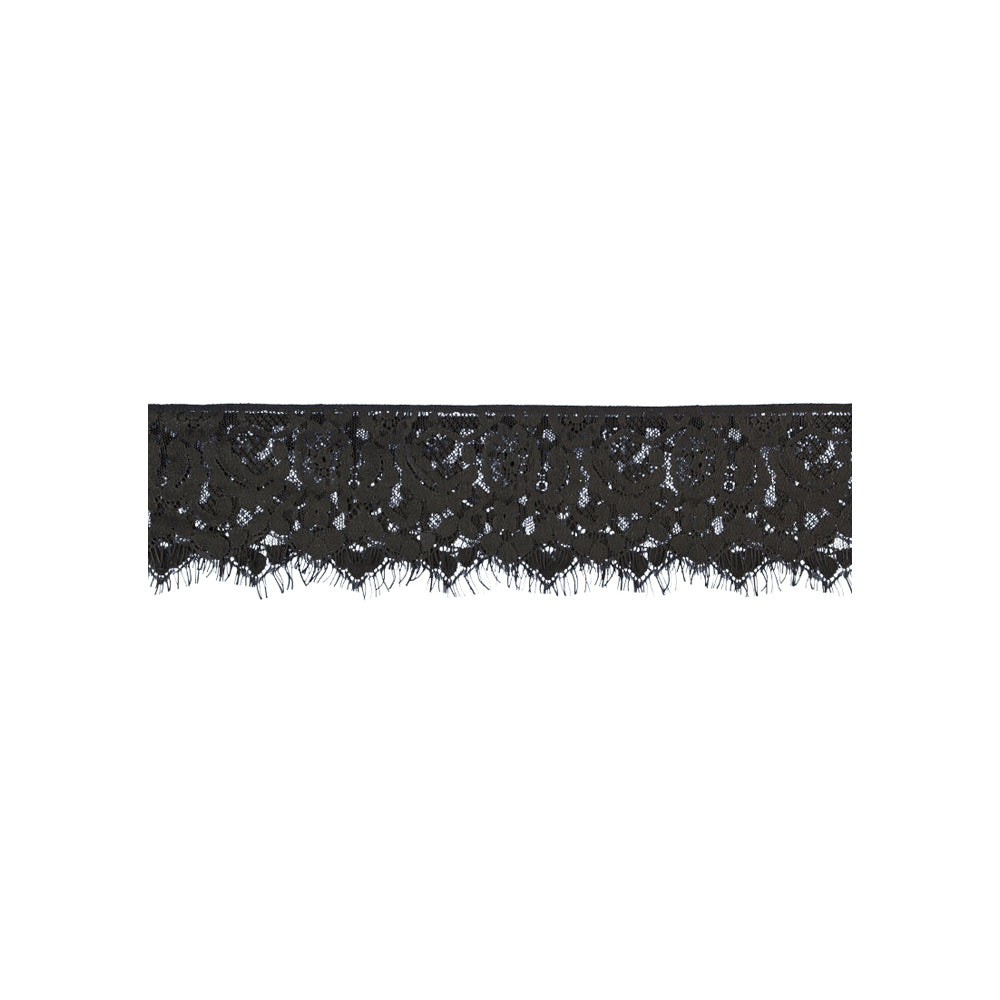 Ouch! Black & White Lace Mask With Elastic Straps | 7423522576526 | Available at EroticWarehouse.com