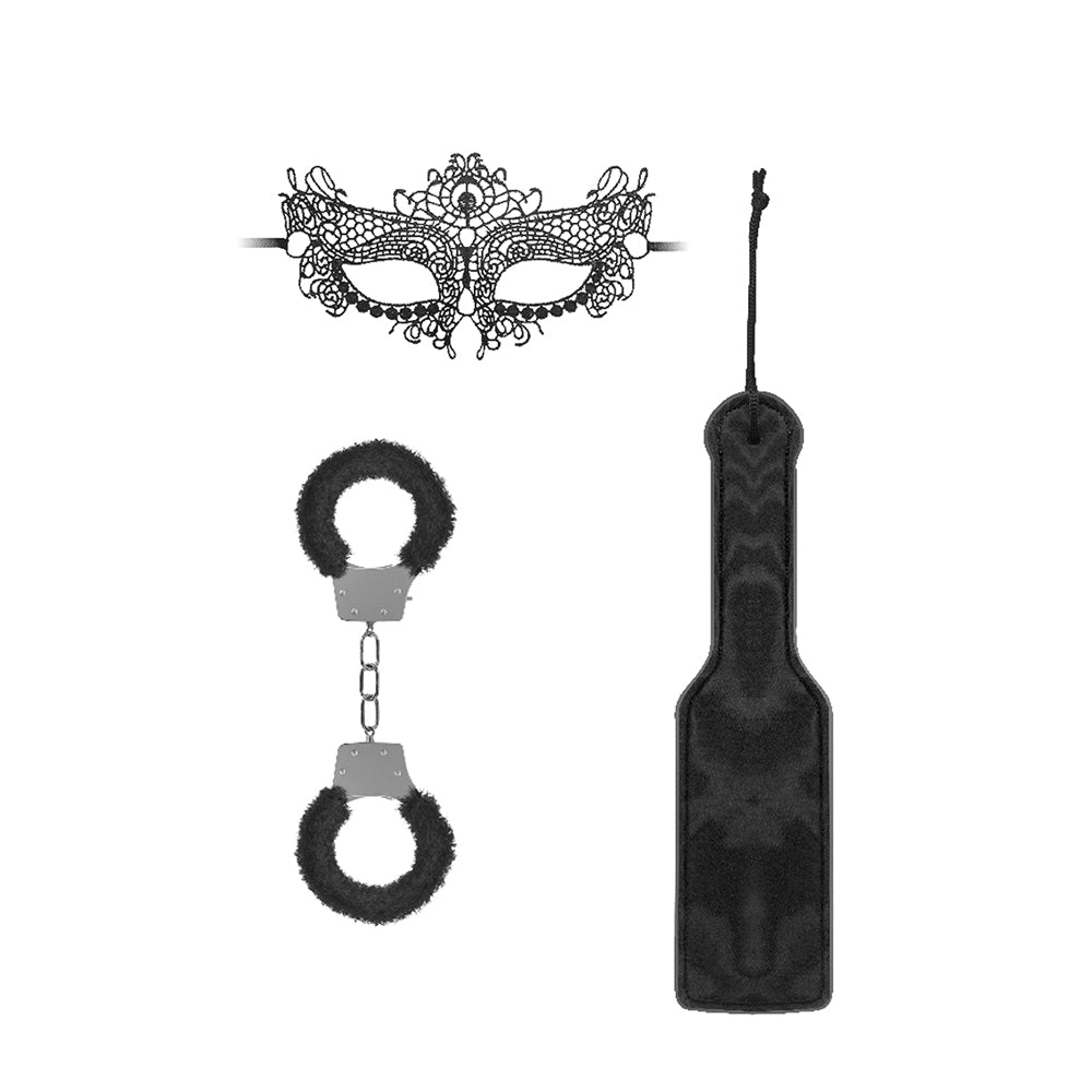 Ouch! Black & White Introductory Bondage Kit #3 | 7423522577585 | Available at EroticWarehouse.com