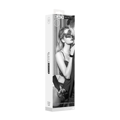 Ouch! Black & White Introductory Bondage Kit #3 | 7423522577585 | Available at EroticWarehouse.com