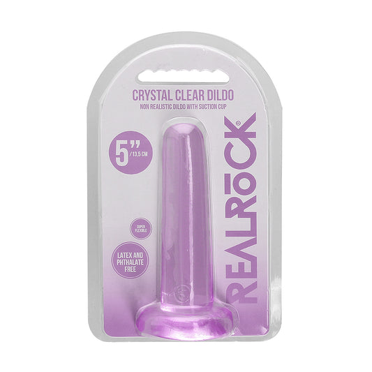 Non Realistic Dildo With Suction Cup 5.3" Purple | 7423522579510 | Available at EroticWarehouse.com