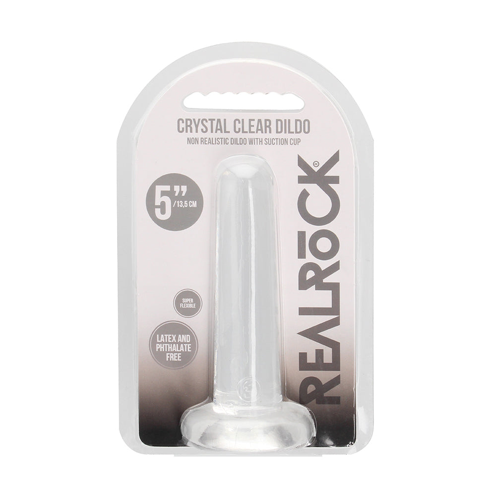 Non Realistic Dildo With Suction Cup 5.3" Transparent | 7423522579534 | Available at EroticWarehouse.com