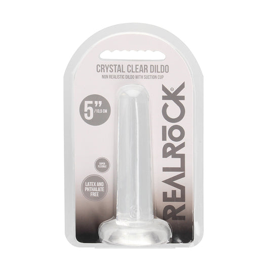 Non Realistic Dildo With Suction Cup 5.3" Transparent | 7423522579534 | Available at EroticWarehouse.com