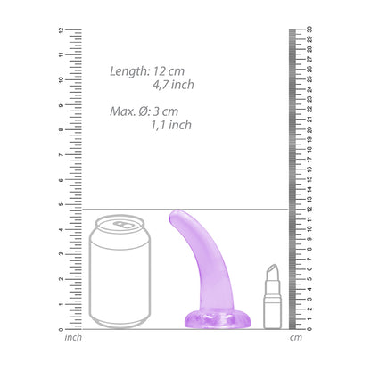 Non Realistic Dildo With Suction Cup 4.5" Purple | 7423522579565 | Available at EroticWarehouse.com