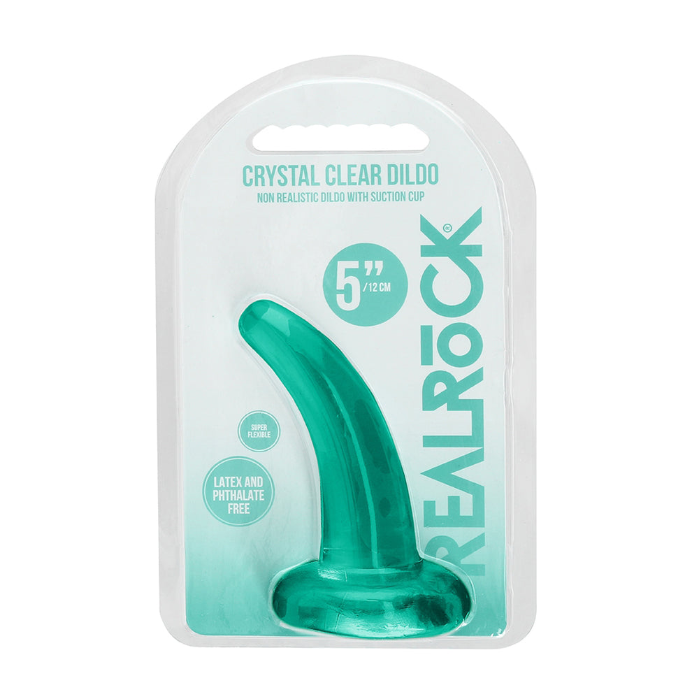 Non Realistic Dildo With Suction Cup 4.5" Turquoise | 7423522580509 | Available at EroticWarehouse.com