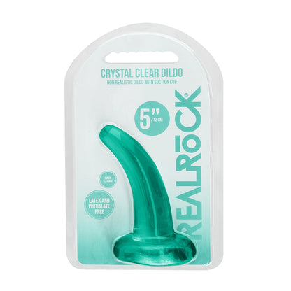 Non Realistic Dildo With Suction Cup 4.5" Turquoise | 7423522580509 | Available at EroticWarehouse.com