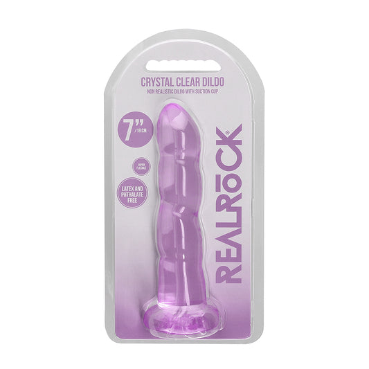 Non Realistic Dildo With Suction Cup 7" Purple | 7423522580523 | Available at EroticWarehouse.com