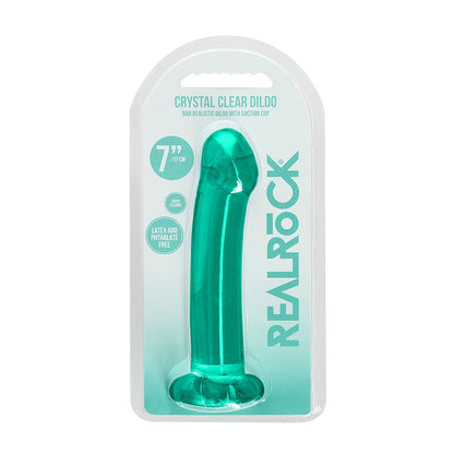 Non Realistic Dildo With Suction Cup 6.7" Turquoise | 7423522581544 | Available at EroticWarehouse.com