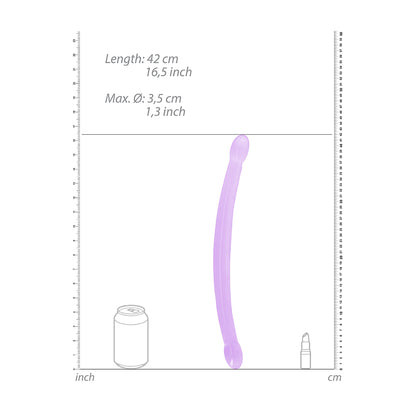 Non Realistic Double Dong 17" Purple | 7423522581551 | Available at EroticWarehouse.com