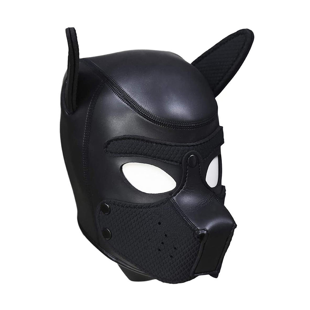 Ouch! Neoprene Puppy Hood Black | 7423522583593 | Available at EroticWarehouse.com
