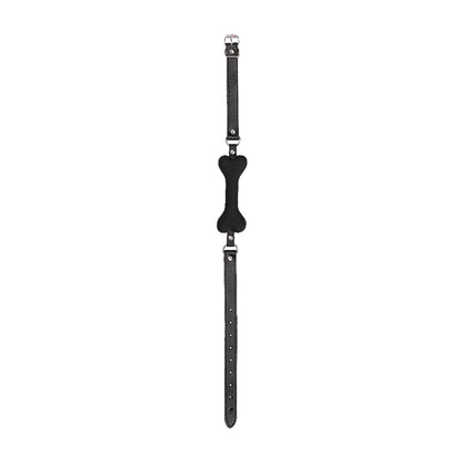 Ouch! Silicone Bone Gag Black | 7423522596524 | Available at EroticWarehouse.com