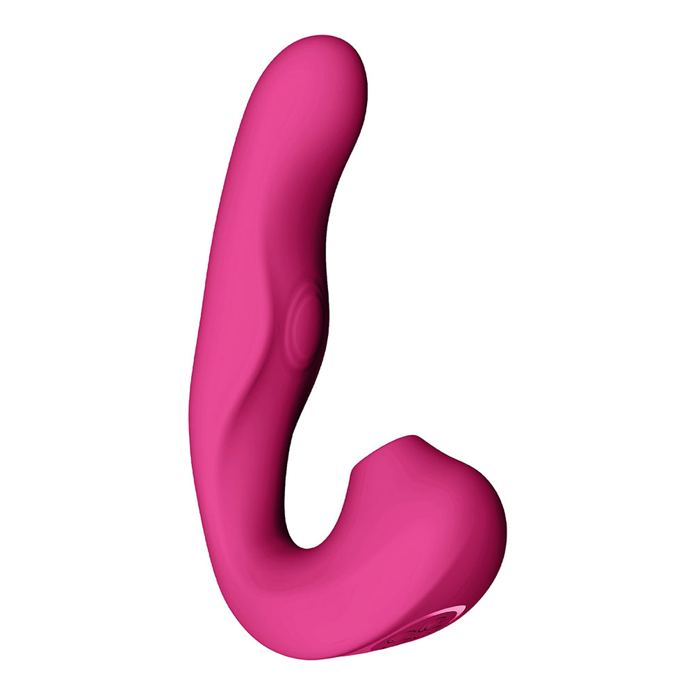 Vive Zaki Air Wave, Pulse Wave & G-Spot Vibrator Pink | 7423522624609 | Available at EroticWarehouse.com