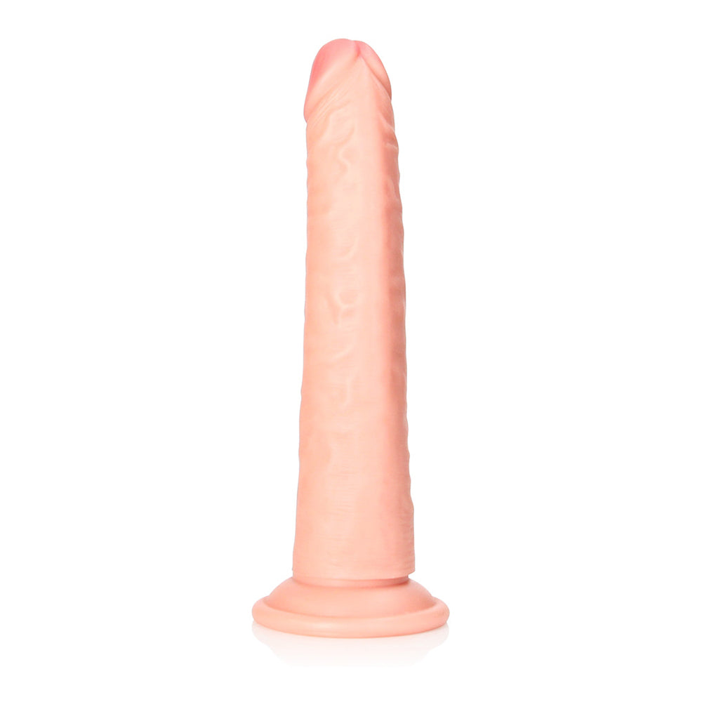 Slim Realistic Dildo Without Balls With Suction Cup 8'' Flesh | 7423522625668 | Available at EroticWarehouse.com