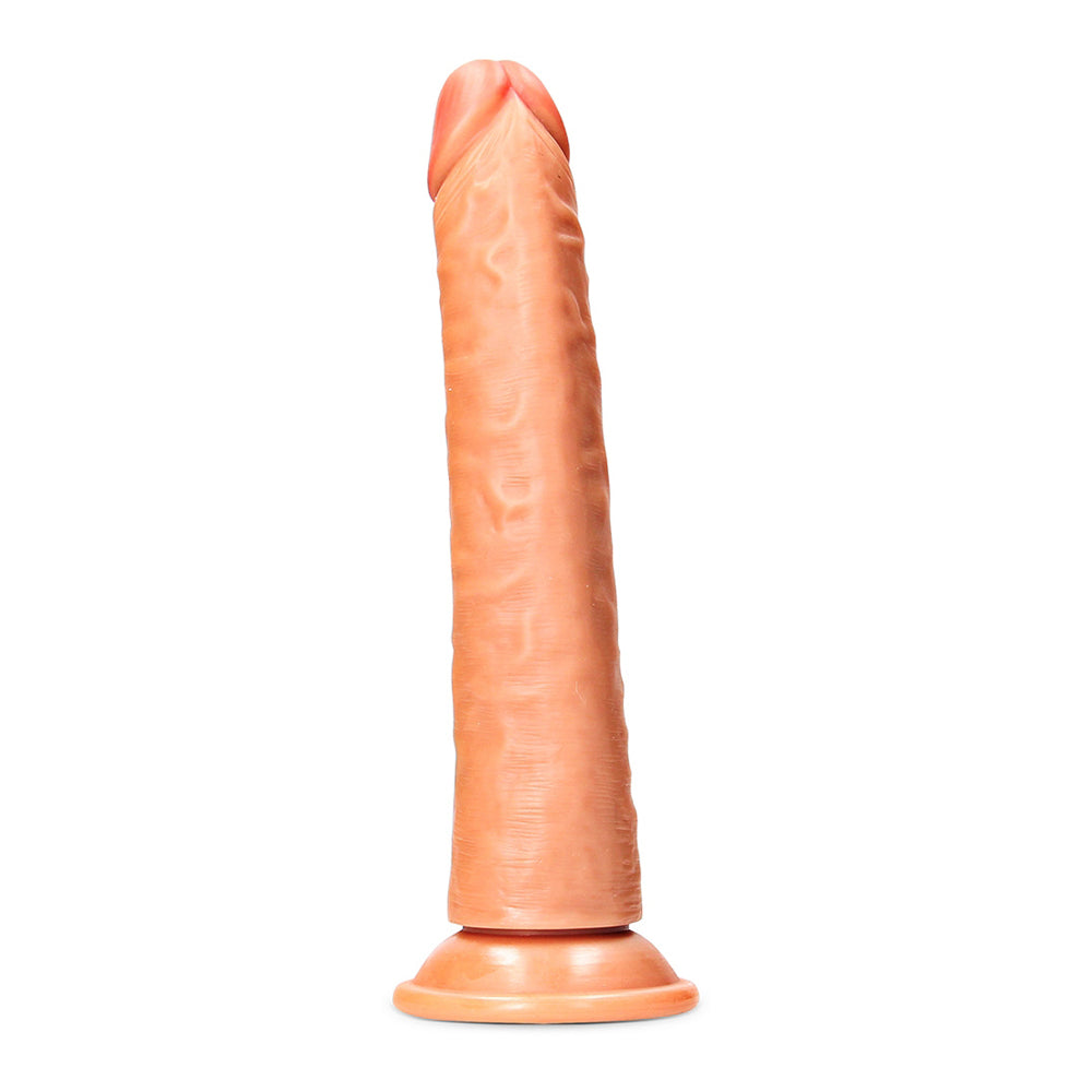 Slim Realistic Dildo Without Balls With Suction Cup 8'' Tan | 7423522625675 | Available at EroticWarehouse.com