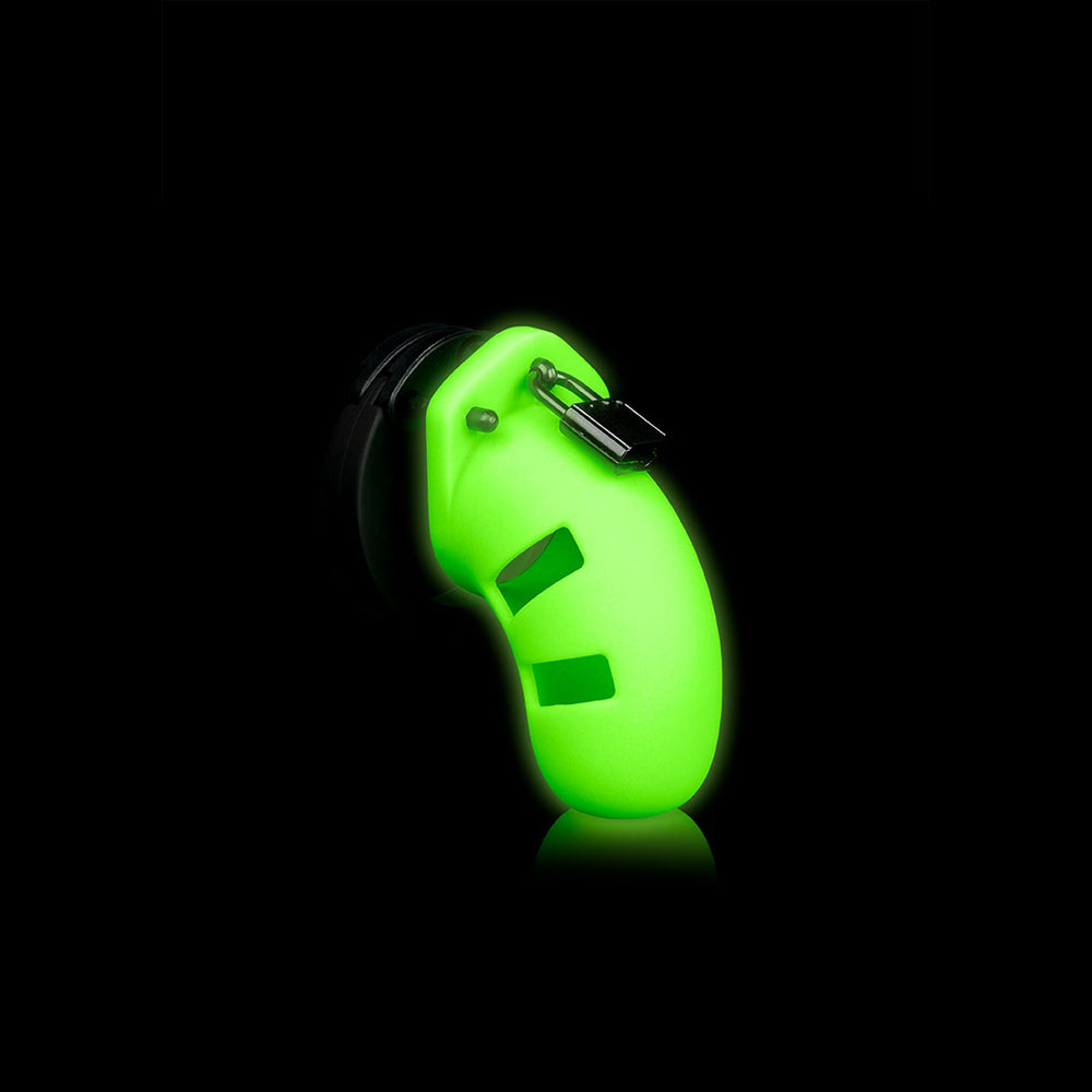 Ouch! Model 20 Cock Cage 3.5" Glow In The Dark | 7423522638699 | Available at EroticWarehouse.com