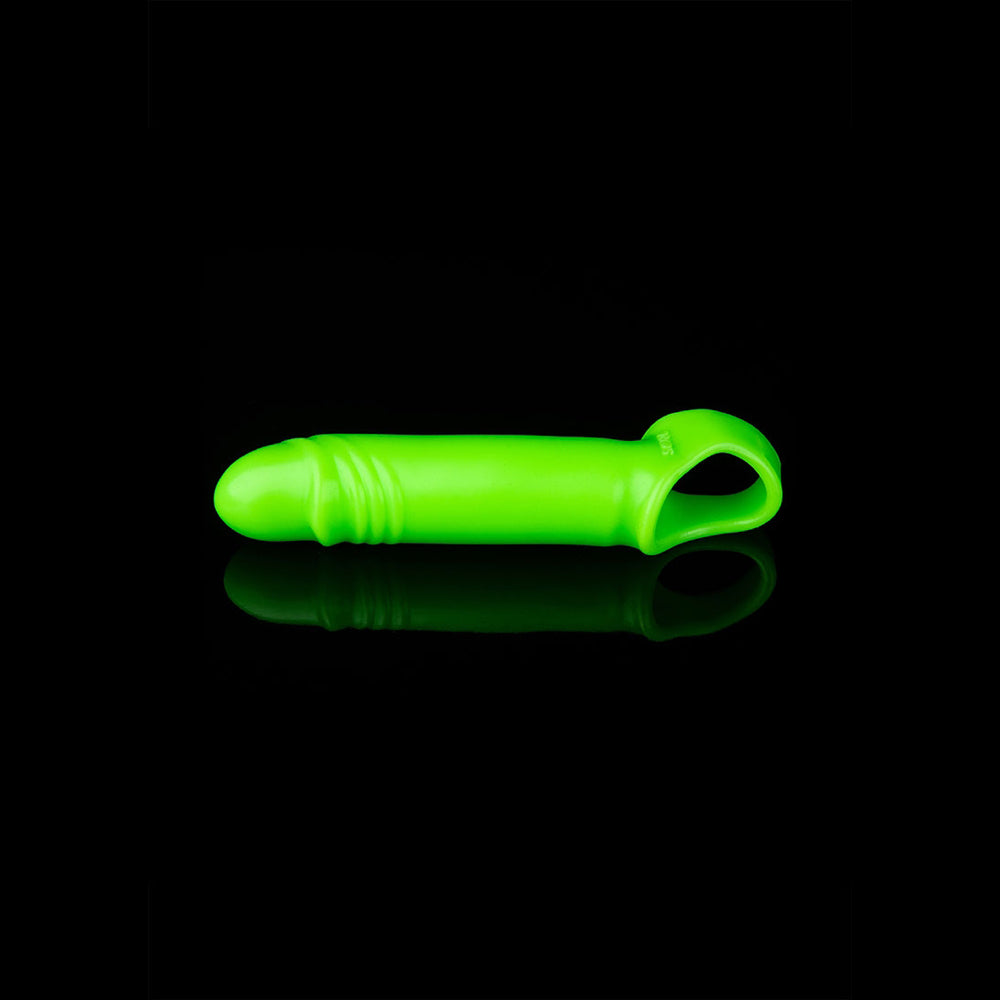 Ouch! Smooth Stretchy Penis Sleeve Glow In The Dark | 7423522640616 | Available at EroticWarehouse.com