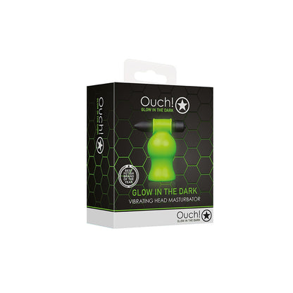 Ouch! Vibrating Head Masturbator Glow In The Dark | 7423522640692 | Available at EroticWarehouse.com