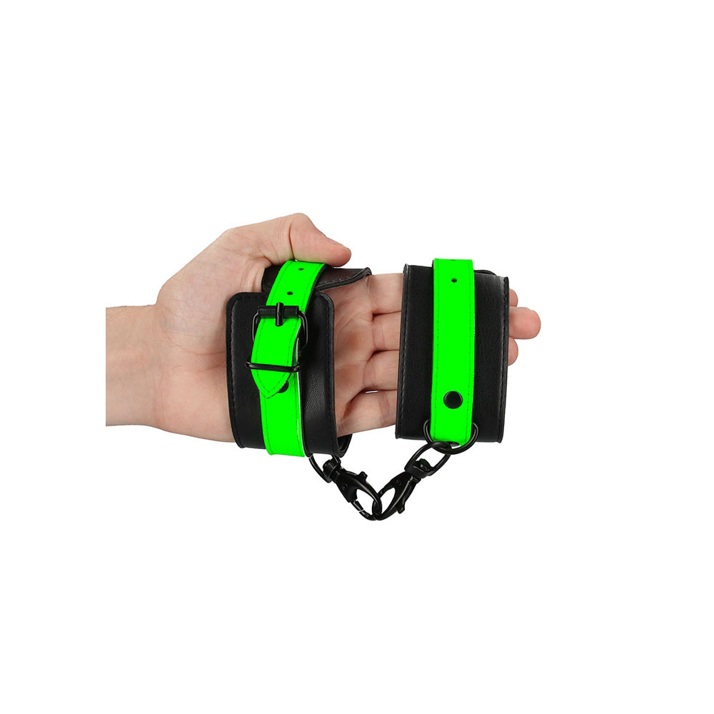 Ouch! Handcuffs Glow In The Dark | 7423522641620 | Available at EroticWarehouse.com